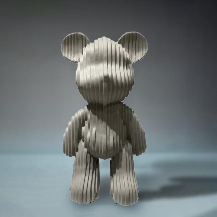 Geometric Thinker Sculpture