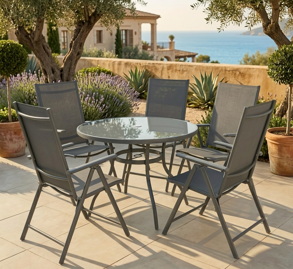 ELVO DINING SET 1+5