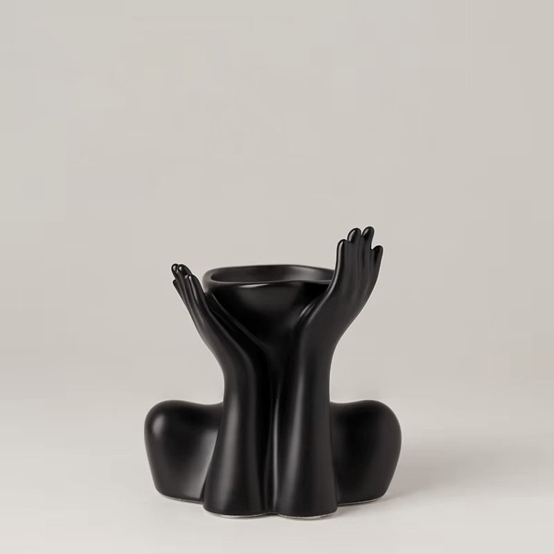 Ceramic Hands Vase